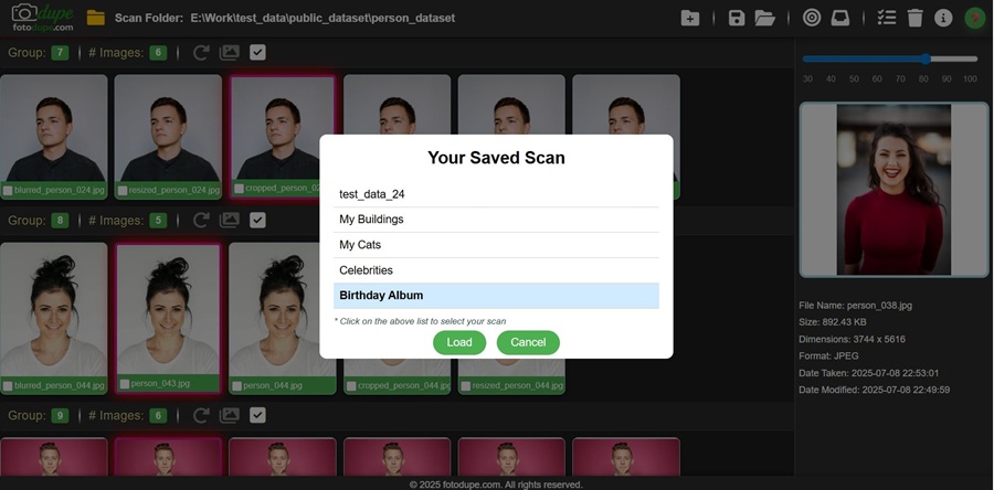 Organization interface